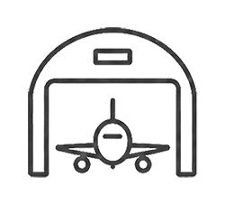 Hangares metálicos para aeronaves